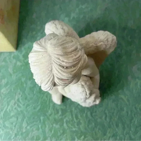 RUSS  Berrie Angels Of Love “Angel W Lamb” 5inch  CHERUB FIGURE (#15735) - Picture 6 of 8